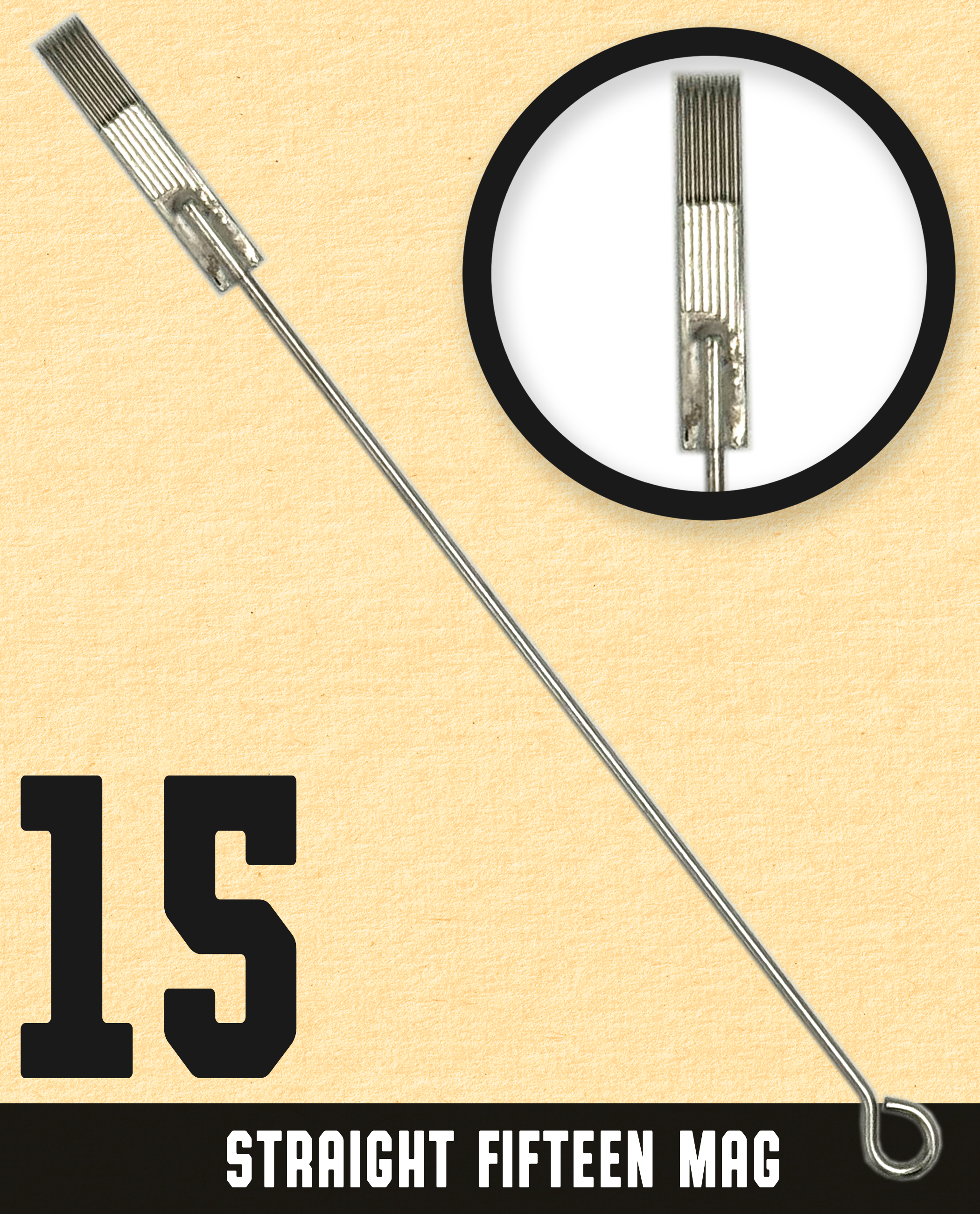 Mags rectos cono corto