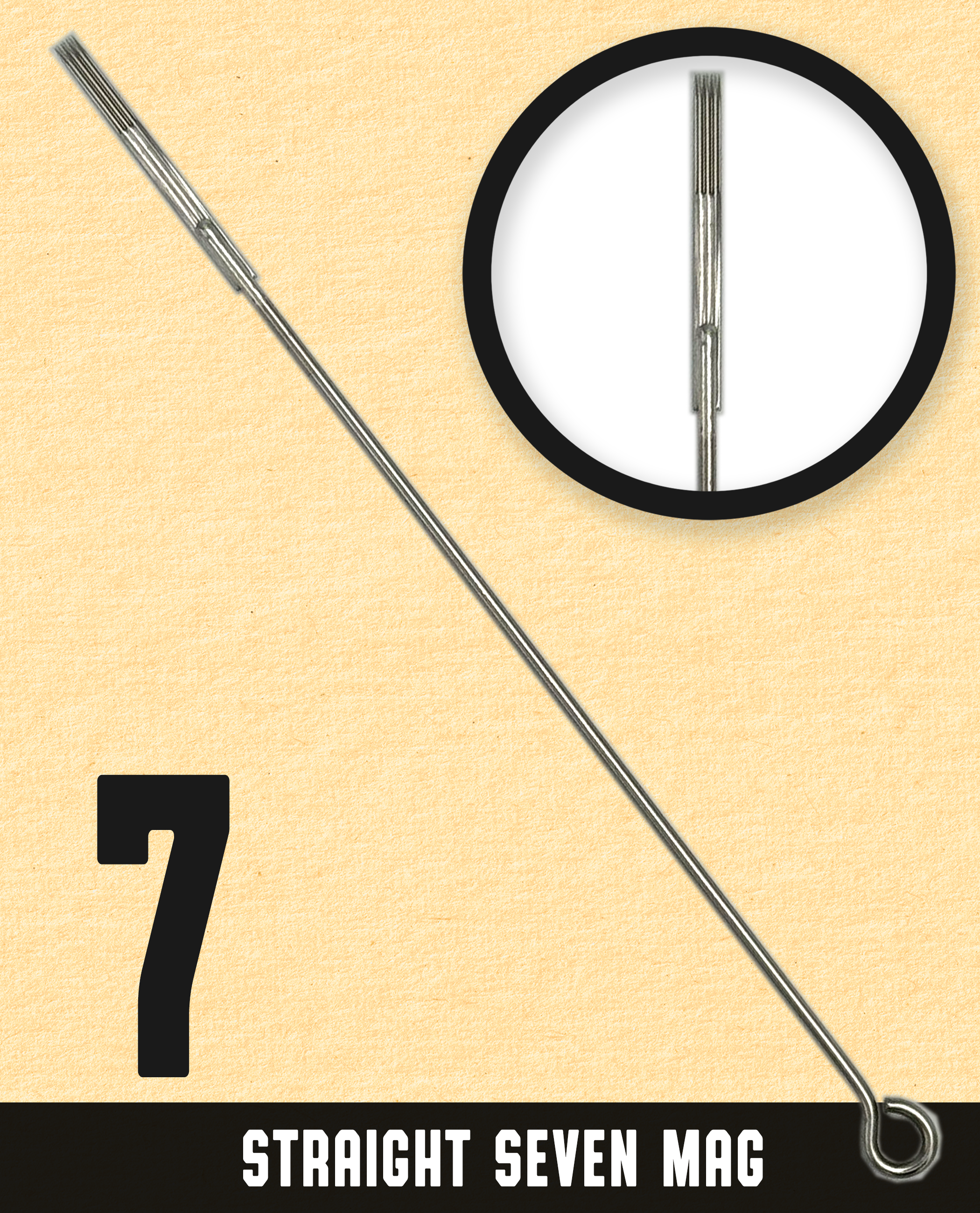 Mags rectos cono corto