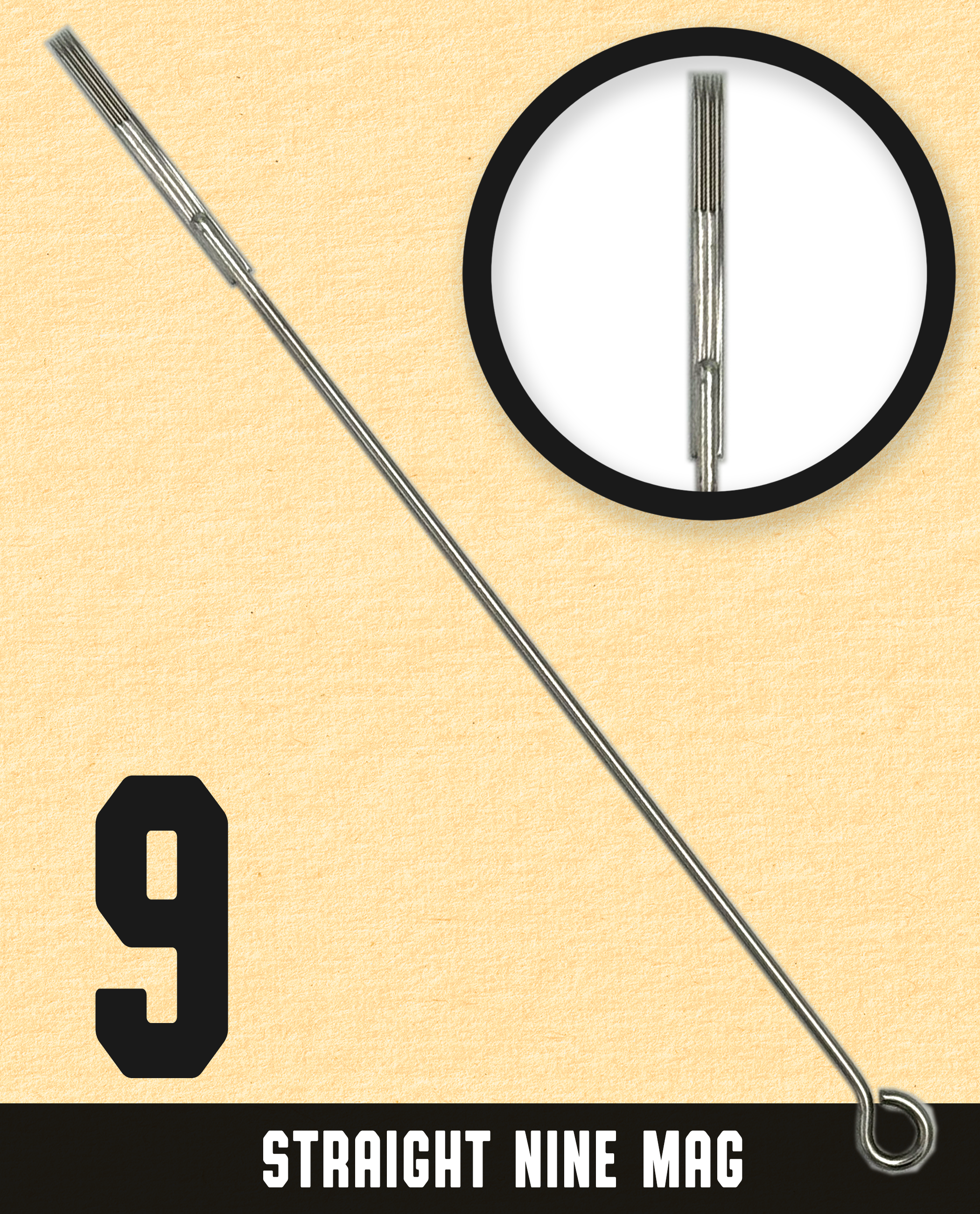 Mags rectos cono corto