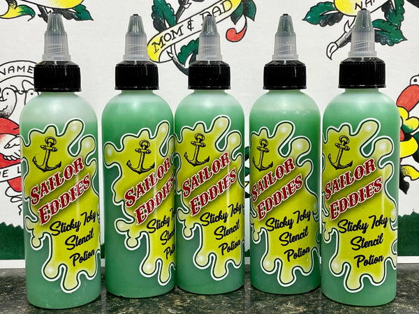 SAILOR EDDIE’S STICKY ICKY STENCIL POTION
